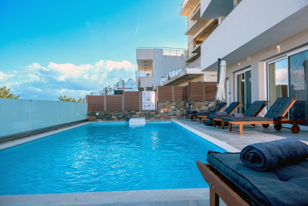 Ammos Lux Apartments Crete Агиос-Николаос Экстерьер фото