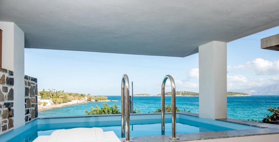Ammos Lux Apartments Crete Агиос-Николаос Экстерьер фото