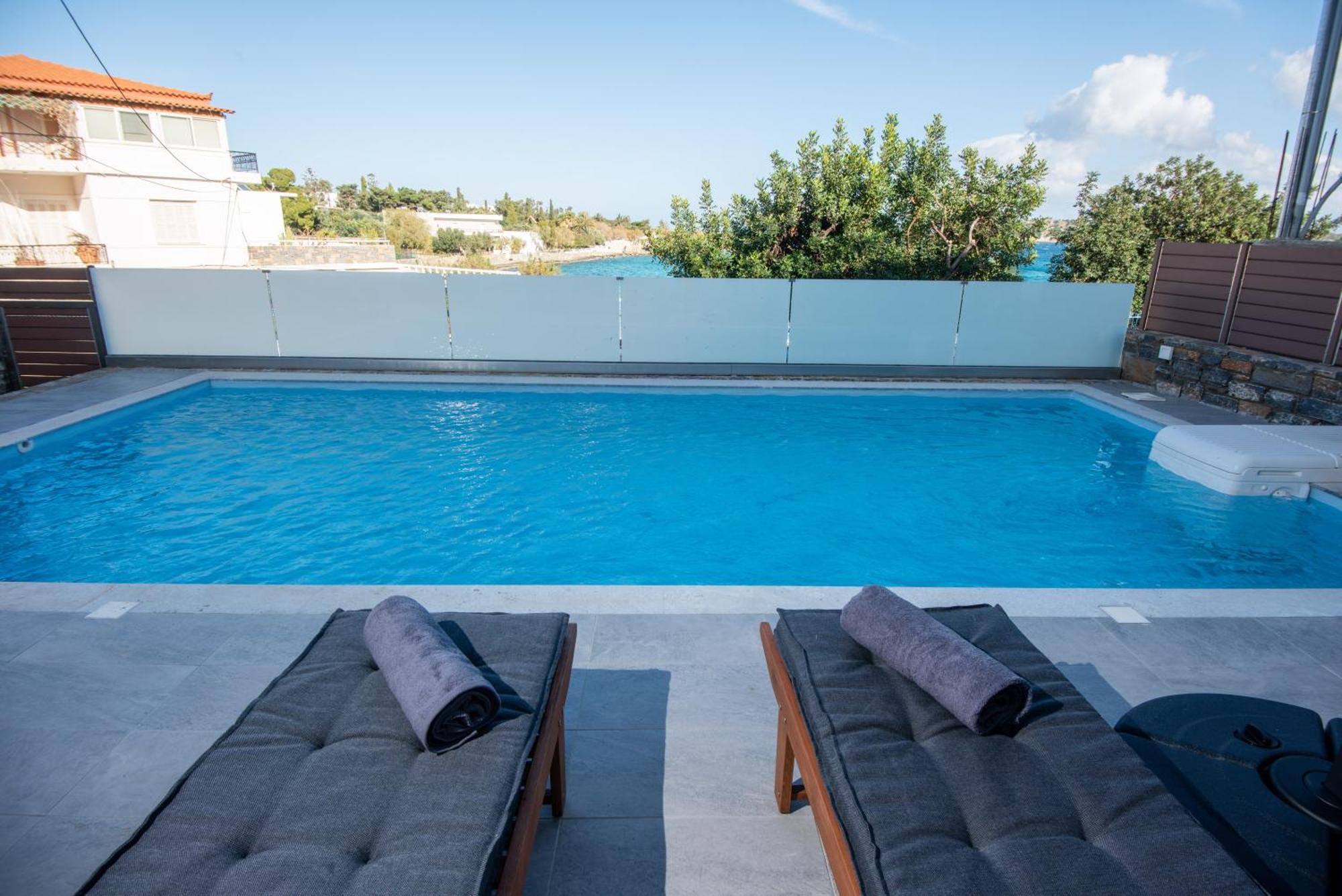 Ammos Lux Apartments Crete Агиос-Николаос Экстерьер фото